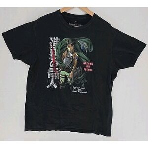 Attack on Titan Captain Levi Shirt Season 3 Anime Tee Japan Essential Men's XL